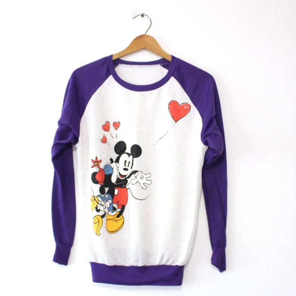 Vintage Walt Disney Mickey Minnie Mouse Shirt Medium